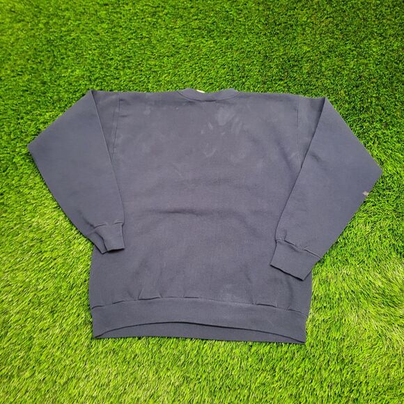 Vintage Georgetown Hoyas Sweatshirt M/L 19x23 Blue - Picture 2 of 16